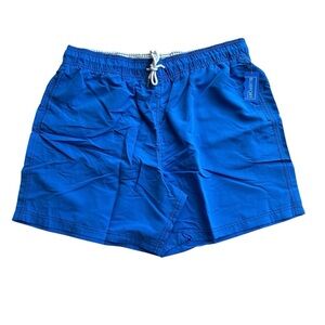Men's Blueport By Le Club Swim Trunks Neon Blue XXL